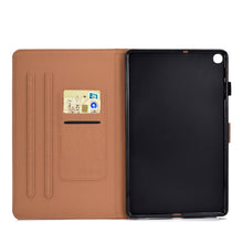 Load image into Gallery viewer, Sewing Thread Horizontal Solid Color Flat Leather Case with Sleep Function &amp; Pen Cover &amp; Anti Skid Strip &amp; Card Slot &amp; Holder, For Galaxy Tab S6 Lite