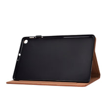 Load image into Gallery viewer, Sewing Thread Horizontal Solid Color Flat Leather Case with Sleep Function &amp; Pen Cover &amp; Anti Skid Strip &amp; Card Slot &amp; Holder, For Galaxy Tab S6 Lite