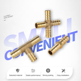 LAIZE 2pcs Pagoda Y-type Three Way Pneumatic Components, Caliber:12mm, 6mm, 8mm, 10mm, 12mm