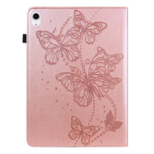 Load image into Gallery viewer, Embossed Butterfly Leather Tablet Case, For iPad 10th Gen 10.9 2022