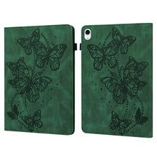 Load image into Gallery viewer, Embossed Butterfly Leather Tablet Case, For iPad 10th Gen 10.9 2022