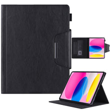 Load image into Gallery viewer, Solid Color Metal Buckle Leather Smart Tablet Case, For iPad 10th Gen 10.9 2022