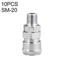 Load image into Gallery viewer, 10pcs C-type Self-lock Air Tube Pneumatic Quick Fitting Connector, PF-20, PF-30, PF-40, PH-20, PH-30, PH-40, PM-20, PM-30, PM-40, PP-20, PP-30, PP-40, SF-20, SF-30, SF-40, SH-20, SH-30, SH-40, SM-20, SM-30, SM-40, SP-20, SP-30, SP-40, SF+PF-20, SF+PF-3...