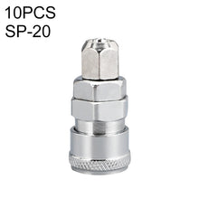 Load image into Gallery viewer, 10pcs C-type Self-lock Air Tube Pneumatic Quick Fitting Connector, PF-20, PF-30, PF-40, PH-20, PH-30, PH-40, PM-20, PM-30, PM-40, PP-20, PP-30, PP-40, SF-20, SF-30, SF-40, SH-20, SH-30, SH-40, SM-20, SM-30, SM-40, SP-20, SP-30, SP-40, SF+PF-20, SF+PF-3...