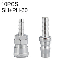 Load image into Gallery viewer, 10pcs C-type Self-lock Air Tube Pneumatic Quick Fitting Connector, PF-20, PF-30, PF-40, PH-20, PH-30, PH-40, PM-20, PM-30, PM-40, PP-20, PP-30, PP-40, SF-20, SF-30, SF-40, SH-20, SH-30, SH-40, SM-20, SM-30, SM-40, SP-20, SP-30, SP-40, SF+PF-20, SF+PF-3...