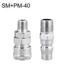 Load image into Gallery viewer, 10pcs C-type Self-lock Air Tube Pneumatic Quick Fitting Connector, PF-20, PF-30, PF-40, PH-20, PH-30, PH-40, PM-20, PM-30, PM-40, PP-20, PP-30, PP-40, SF-20, SF-30, SF-40, SH-20, SH-30, SH-40, SM-20, SM-30, SM-40, SP-20, SP-30, SP-40, SF+PF-20, SF+PF-3...