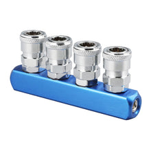 Load image into Gallery viewer, C-type Self-lock Pneumatic Components, Round Two Way, Round Two Way G1/2, Round Triplet, Round Triplet G1/2, Two Way, Triplet, 4-way, 5-way