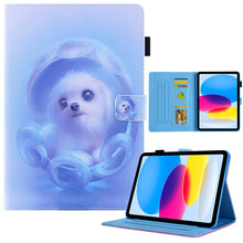 Load image into Gallery viewer, Colored Drawing Leather Smart Tablet Case, For iPad 10th Gen 10.9 2022