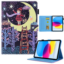 Load image into Gallery viewer, Colored Drawing Leather Smart Tablet Case, For iPad 10th Gen 10.9 2022