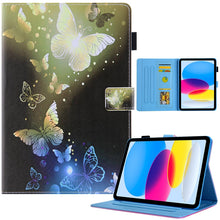 Load image into Gallery viewer, Colored Drawing Leather Smart Tablet Case, For iPad 10th Gen 10.9 2022