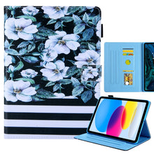 Load image into Gallery viewer, Colored Drawing Leather Smart Tablet Case, For iPad 10th Gen 10.9 2022