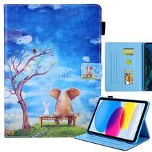 Load image into Gallery viewer, Colored Drawing Leather Smart Tablet Case, For iPad 10th Gen 10.9 2022