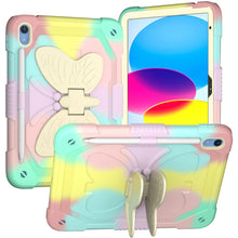 Load image into Gallery viewer, Butterfly Kickstand Heavy Duty Hard Rugged Tablet Case, For iPad 10th Gen 10.9 2022