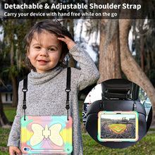 Load image into Gallery viewer, Butterfly Kickstand Heavy Duty Hard Rugged Tablet Case, For iPad 10th Gen 10.9 2022