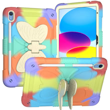 Load image into Gallery viewer, Butterfly Kickstand Heavy Duty Hard Rugged Tablet Case, For iPad 10th Gen 10.9 2022