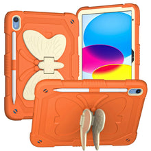Load image into Gallery viewer, Butterfly Kickstand Heavy Duty Hard Rugged Tablet Case, For iPad 10th Gen 10.9 2022