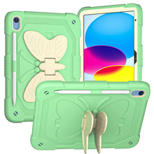 Load image into Gallery viewer, Butterfly Kickstand Heavy Duty Hard Rugged Tablet Case, For iPad 10th Gen 10.9 2022