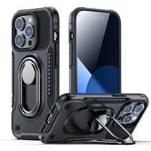 Load image into Gallery viewer, JOYROOM PC + TPU Dual-layer Shockproof Phone Case with Rotating Holder, For iPhone 14 Pro