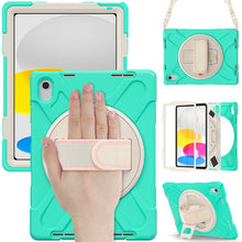 Load image into Gallery viewer, Rotatable Kickstand Grip Heavy Duty Hard Rugged Tablet Case, For iPad 10th Gen 10.9 2022
