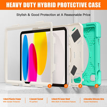 Load image into Gallery viewer, Rotatable Kickstand Grip Heavy Duty Hard Rugged Tablet Case, For iPad 10th Gen 10.9 2022