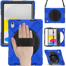 Load image into Gallery viewer, Rotatable Kickstand Grip Heavy Duty Hard Rugged Tablet Case, For iPad 10th Gen 10.9 2022