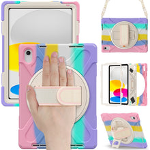 Load image into Gallery viewer, Rotatable Kickstand Grip Heavy Duty Hard Rugged Tablet Case, For iPad 10th Gen 10.9 2022