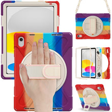 Load image into Gallery viewer, Rotatable Kickstand Grip Heavy Duty Hard Rugged Tablet Case, For iPad 10th Gen 10.9 2022