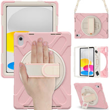 Load image into Gallery viewer, Rotatable Kickstand Grip Heavy Duty Hard Rugged Tablet Case, For iPad 10th Gen 10.9 2022