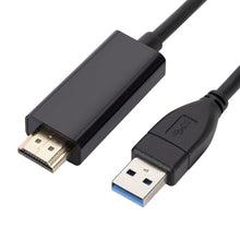 Load image into Gallery viewer, USB3.0 to HDMI Conversion Cable, Length 1.8m