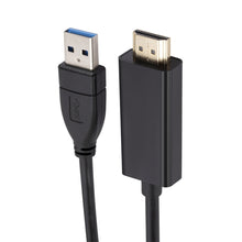 Load image into Gallery viewer, USB3.0 to HDMI Conversion Cable, Length 1.8m