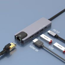 Load image into Gallery viewer, Onten OTN-UC920S USB-C / Type-C Portable Multifunctional HUB Docking Station, OTN-UC920S