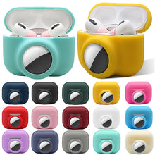 Load image into Gallery viewer, 2 in 1 Shockproof Full Coverage Silicone Protective Case, For AirPods Pro 2 / AirTag
