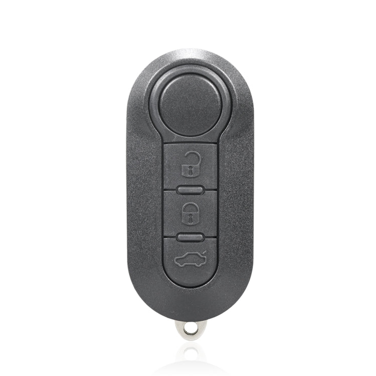 For Fiat 3 Button Folding Car Key Case Remote Control Shell SIP22, Black Switch Button, White Switch Button, Black Special Button, White Switch Trunk Button