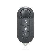 Load image into Gallery viewer, For Fiat 3 Button Folding Car Key Case Remote Control Shell SIP22, Black Switch Button, White Switch Button, Black Special Button, White Switch Trunk Button