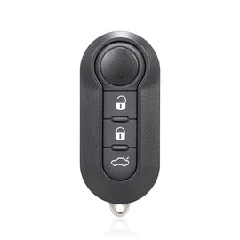 For Fiat 3 Button Folding Car Key Case Remote Control Shell SIP22, Black Switch Button, White Switch Button, Black Special Button, White Switch Trunk Button