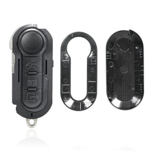 Load image into Gallery viewer, For Fiat 3 Button Folding Car Key Case Remote Control Shell SIP22, Black Switch Button, White Switch Button, Black Special Button, White Switch Trunk Button