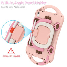 Load image into Gallery viewer, Cute Cat King Kids Shockproof EVA Tablet Case, For iPad 10th Gen 10.9 2022