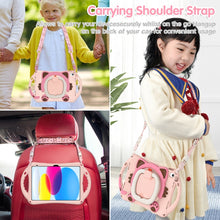 Load image into Gallery viewer, Cute Cat King Kids Shockproof EVA Tablet Case, For iPad 10th Gen 10.9 2022