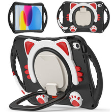 Load image into Gallery viewer, Cute Cat King Kids Shockproof EVA Tablet Case, For iPad 10th Gen 10.9 2022