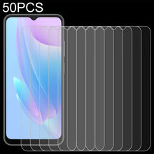 Load image into Gallery viewer, 50 PCS 0.26mm 9H 2.5D Tempered Glass Film, For Blackview A52(50 PCS)