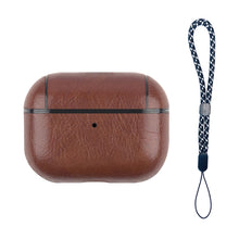 Load image into Gallery viewer, Wireless Earphone Leather Shockproof Protective Case with Lanyard, For AirPods Pro 2