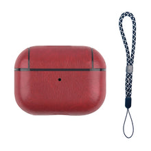 Load image into Gallery viewer, Wireless Earphone Leather Shockproof Protective Case with Lanyard, For AirPods Pro 2