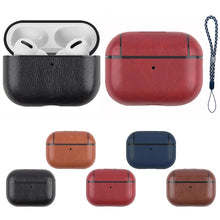 Load image into Gallery viewer, Wireless Earphone Leather Shockproof Protective Case with Lanyard, For AirPods Pro 2