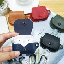 Load image into Gallery viewer, Backpack Style PU Leather Earphone Protective Case with Lanyard, For AirPods 1 / 2, For AirPods Pro, For AirPods 3, For AirPods Pro 2
