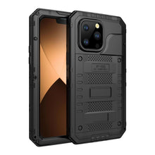 Load image into Gallery viewer, Shockproof Waterproof Dustproof Metal + Silicone Phone Case, For iPhone 14 Pro Max, For iPhone 14 Pro, For iPhone 14, For iPhone 14 Plus