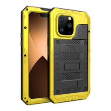 Load image into Gallery viewer, Shockproof Waterproof Dustproof Metal + Silicone Phone Case, For iPhone 14 Pro Max, For iPhone 14 Pro, For iPhone 14, For iPhone 14 Plus