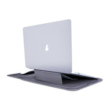 Load image into Gallery viewer, PU Leather 4 in 1 Laptop Bag with Functional Bracket, For MacBook 12 / 14 inch, For MacBook 15 / 16 inch