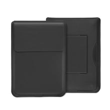 Load image into Gallery viewer, PU Leather 4 in 1 Laptop Bag with Functional Bracket, For MacBook 12 / 14 inch, For MacBook 15 / 16 inch