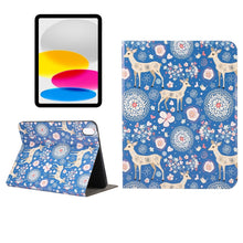 Load image into Gallery viewer, Painted Voltage Pen Slot Tablet Smart Case, For iPad 10th Gen 10.9 2022, For iPad Pro 11 2022/2021/2020/2018 / Air 10.9 2022/2020