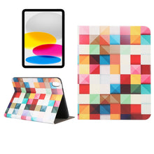Load image into Gallery viewer, Painted Voltage Pen Slot Tablet Smart Case, For iPad 10th Gen 10.9 2022, For iPad Pro 11 2022/2021/2020/2018 / Air 10.9 2022/2020